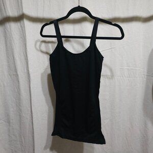 Maternity - O/S - Black Tank